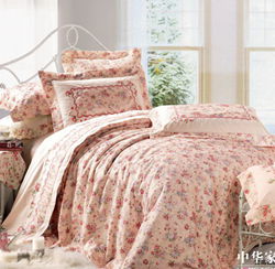 家纺床品四件套 床单被套全棉纯棉床上用品双人4件套 梵高花园